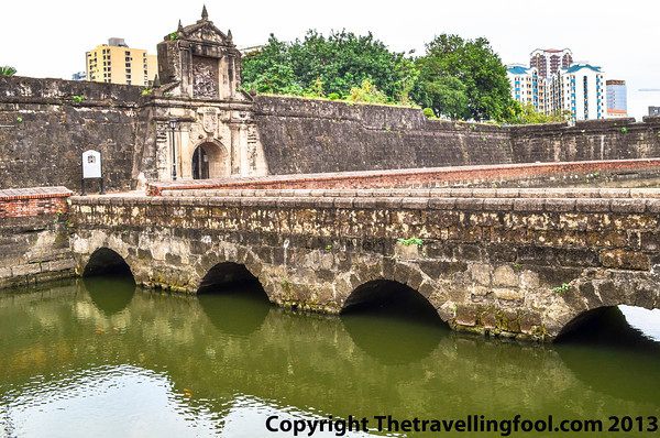 Moat and Entrance to Fort Santiago