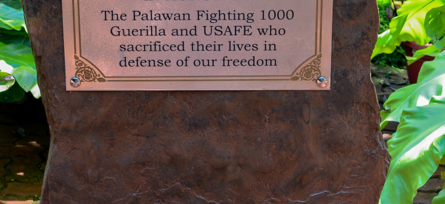 Palawan Special Battalion Memorial Plaque