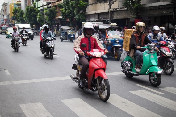 Asian Street Scene