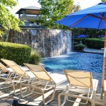 The pool at the Woodlands Resort