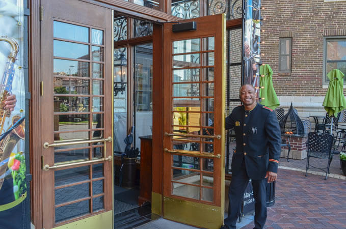 Raphael Hotel Front Entrance