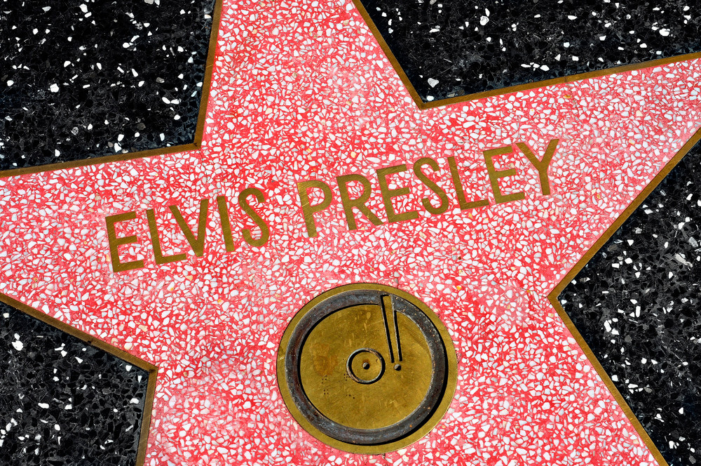 Elvis Presley walk of fame