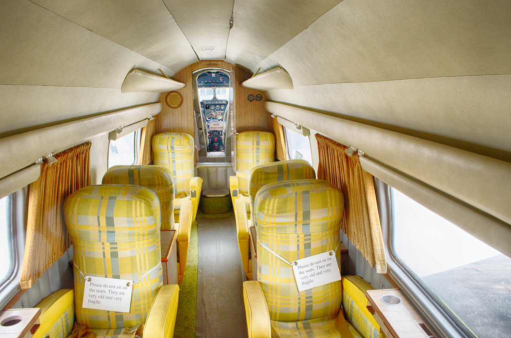 Interior Lockheed Lodestar Air Terminal Museum