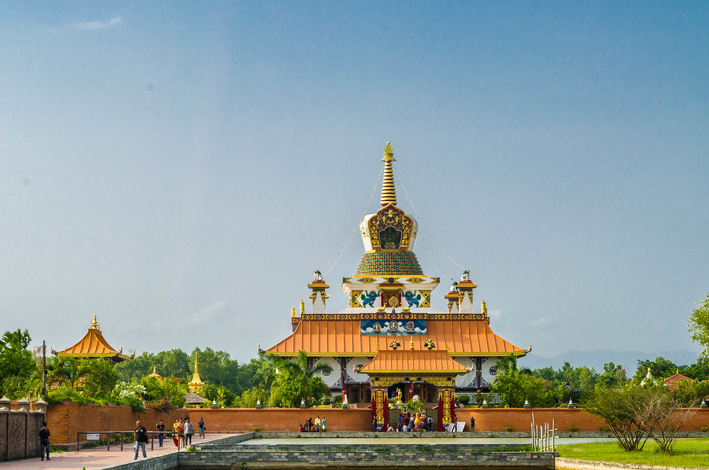 Lumbini Nepal, birthplace of Buddha