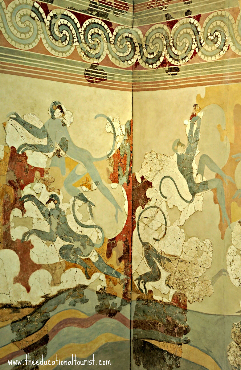 Akrotiri Greece fresco