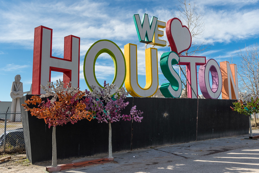 Love Houston Sign