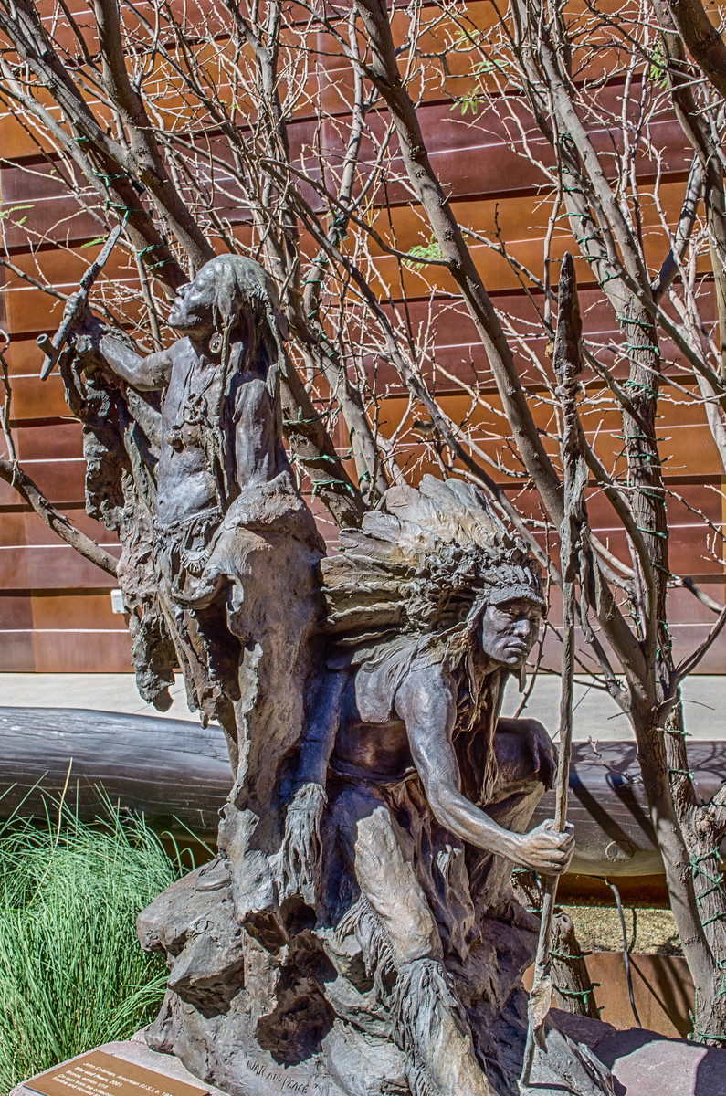 Bronze Statue, Museum of the West, Scottsdale Arizona