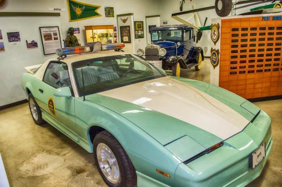 pursuit car US Border Patrol Museum