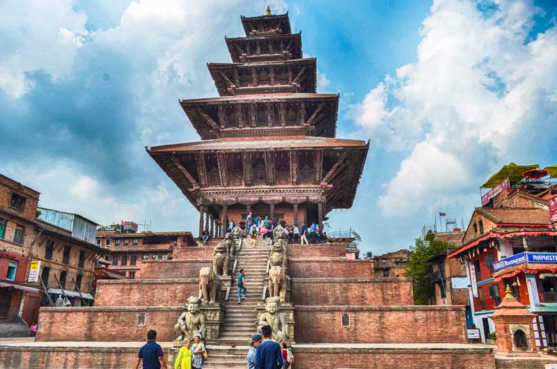 5-level Nyatapola temple Bhaktapr Nepal