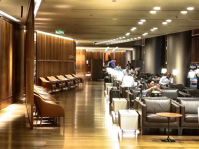 Oryx Lounge at Doha Airport