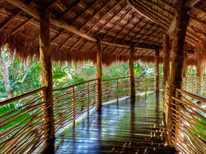 Grand Velas Zen  Ambiance Walkway