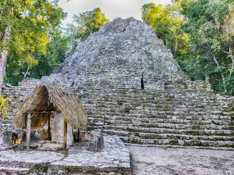 La Iglesia Coba Mayan Ruins Mexico