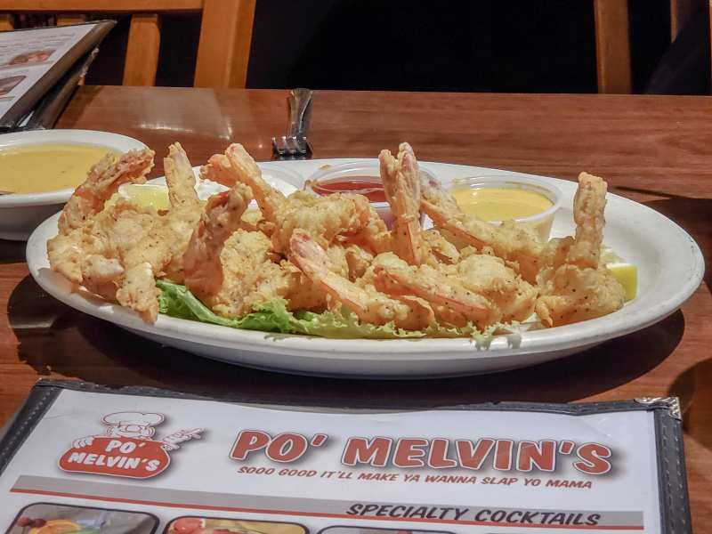 Po Melvin's shrimp