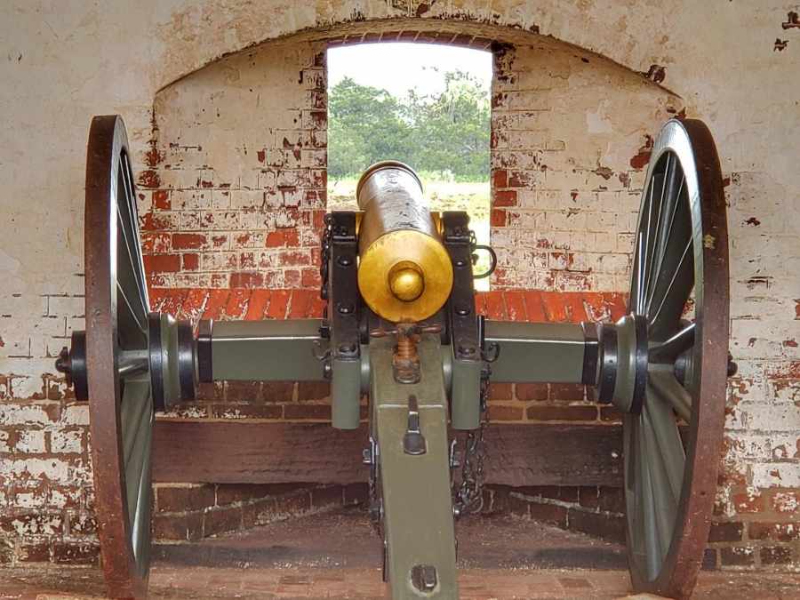 Cannon emplacement