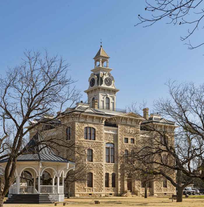 Shackleford County Texas Courthouse