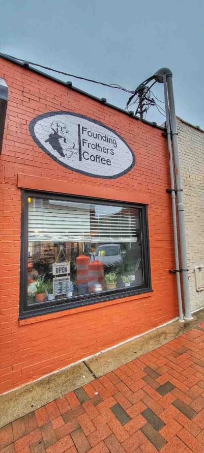 Founding Frothers Coffee Shop, Clarksville Tn