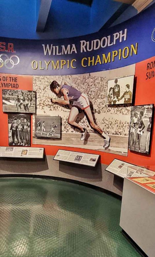 Wilma Rudolph Display Customs House Museum Clarksville Tn