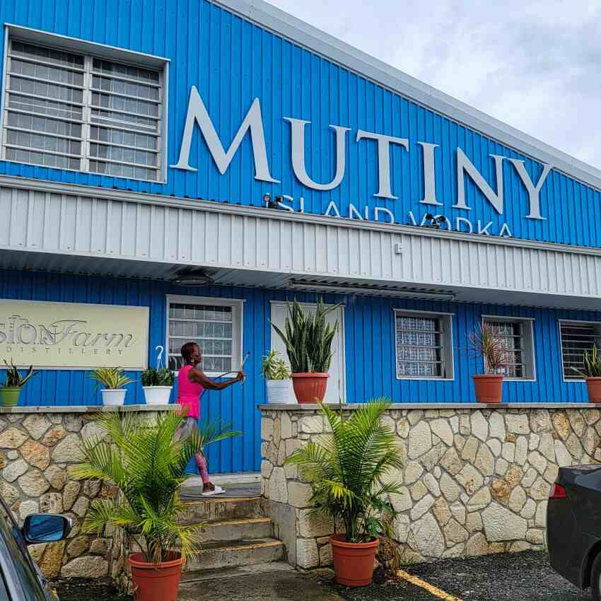 Mutiny Island Vodka Distillery St Croix US Virgin Islands