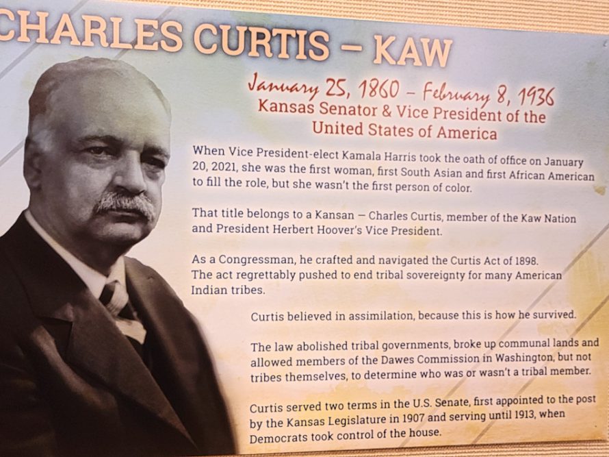 Vice President Charles Curtis KAW Nation