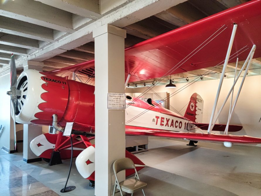 Texaco Bi Plane Kansas Aviation Museum